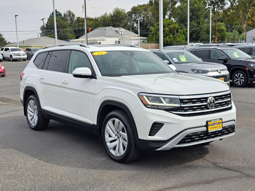 Used 2021 Volkswagen Atlas SEL AWD/4WD image 8