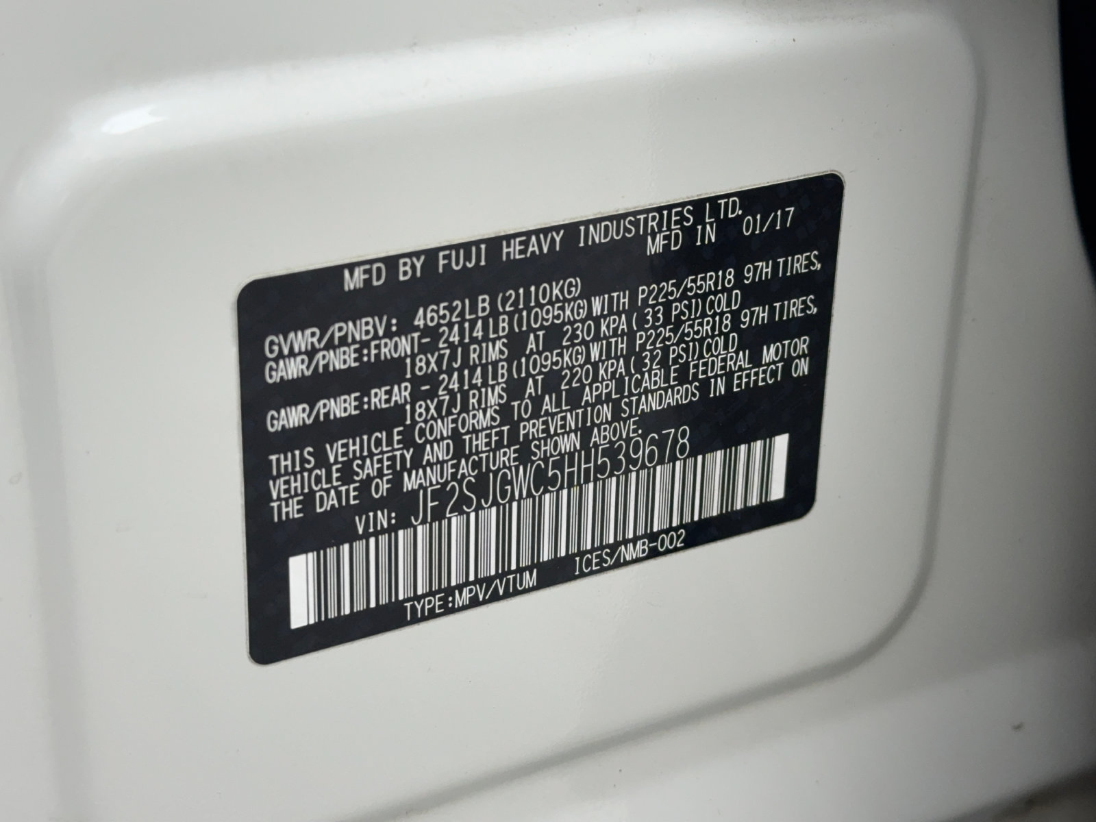Used 2017 Subaru Forester 2.0XT Touring AWD/4WD image 54