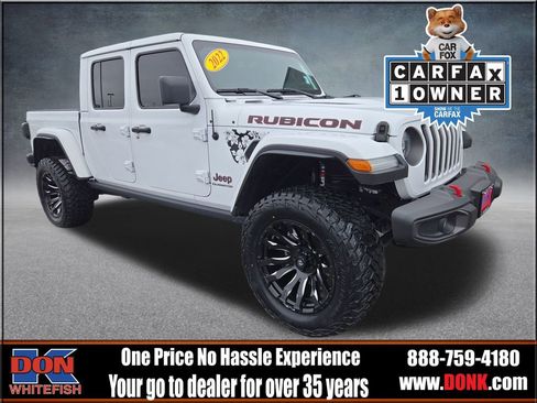 Used 2022 Jeep Gladiator Rubicon w/ LED Lighting Group image 1