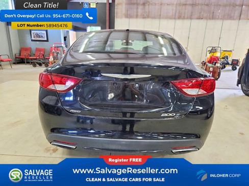 Used 2015 Chrysler 200 S w/ Comfort Group AWD/4WD image 8