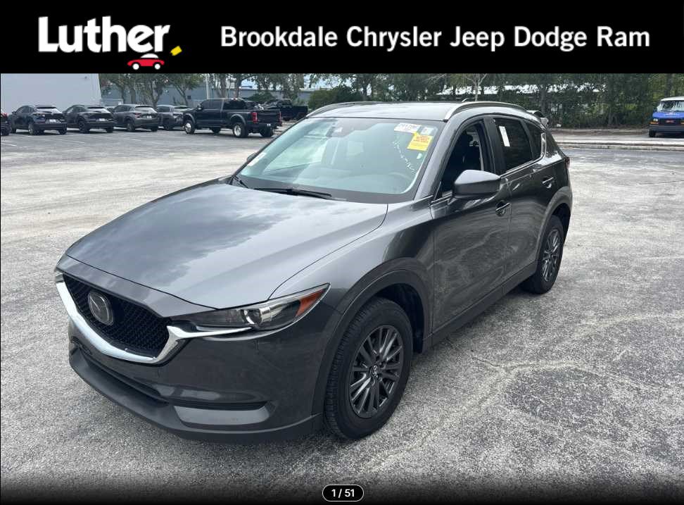 Used 2021 MAZDA CX-5 Touring FWD image 1