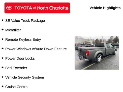 Used 2008 Nissan Frontier SE w/ SE Value Truck Pkg image 5