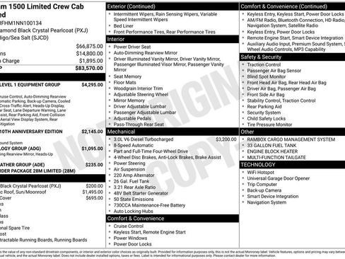 Used 2022 RAM 1500 Limited AWD/4WD image 6