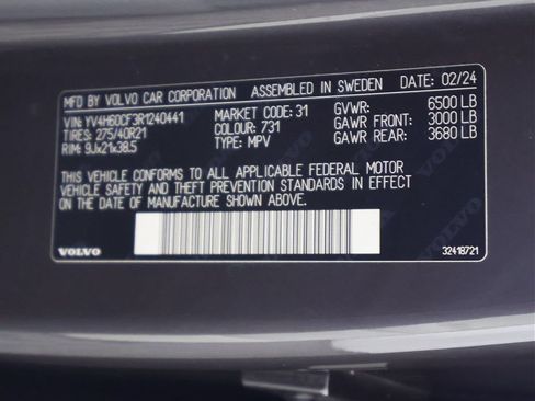 Used 2024 Volvo XC90 T8 Ultimate w/ Protection Package Premier AWD/4WD image 65