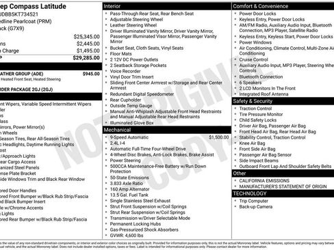Used 2019 Jeep Compass Latitude w/ Cold Weather Group image 29