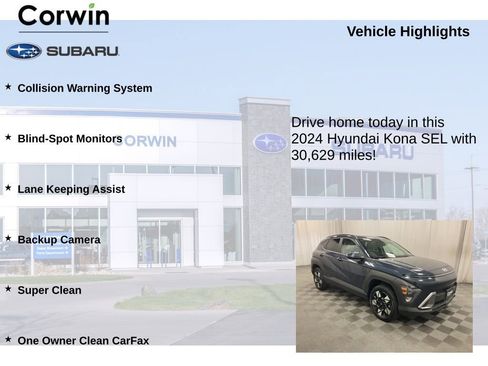 Used 2024 Hyundai Kona SEL image 6