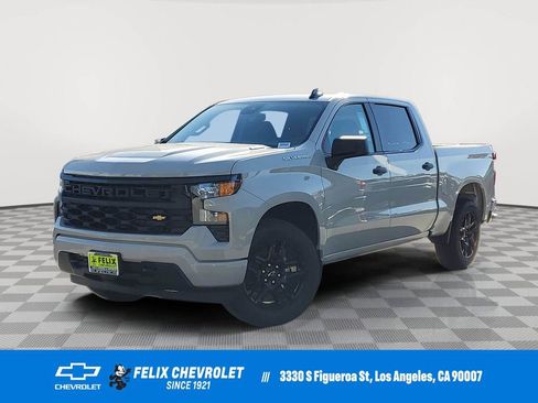 New 2026 Chevrolet Silverado 1500 Custom w/ Turbomax Blackout Package image 1