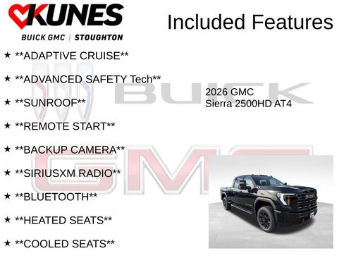 New 2026 GMC Sierra 2500 AT4 w/ AT4 Premium Plus Package image 2