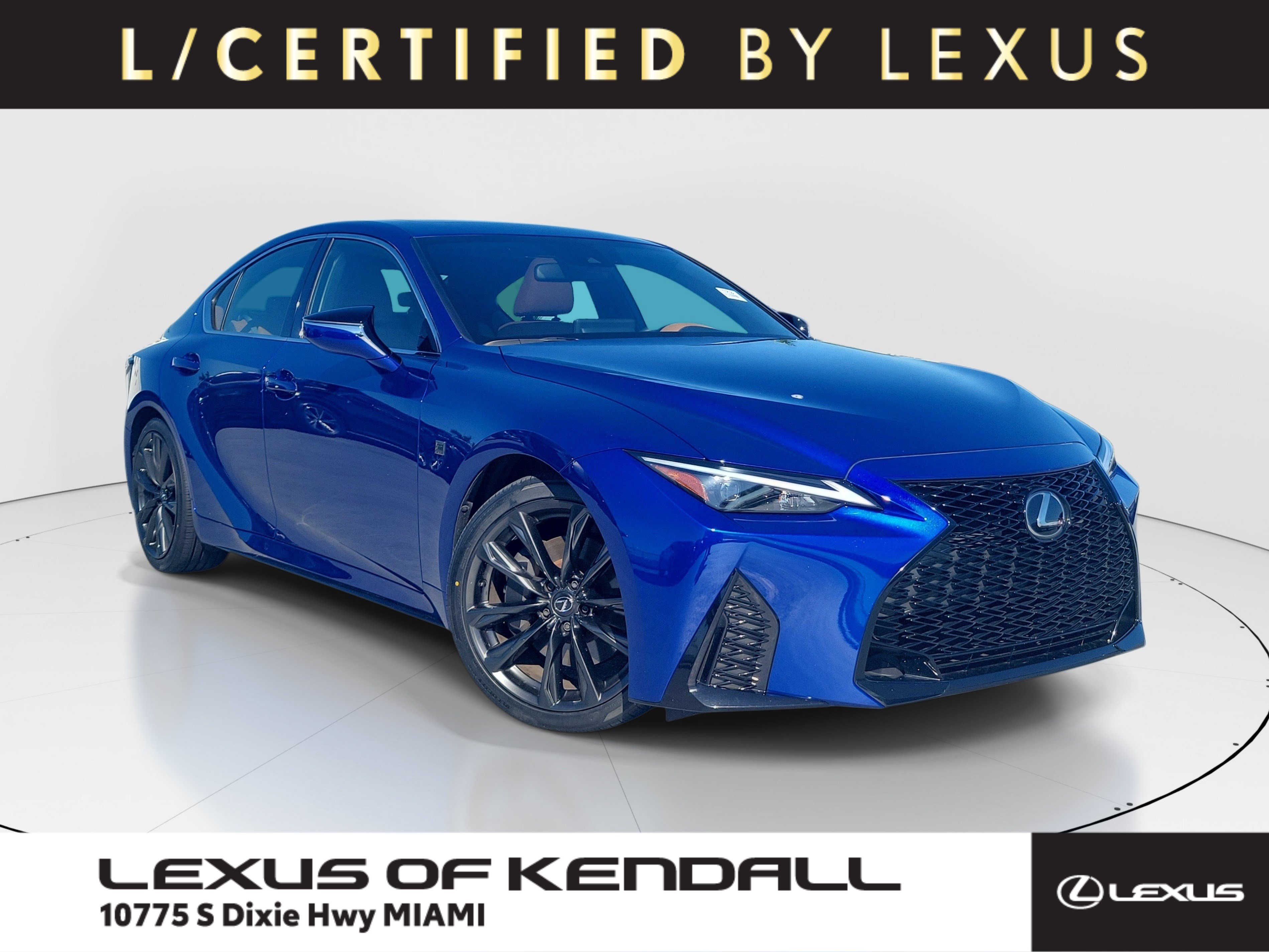 Certified 2025 Lexus IS 350 F Sport w/ Accessory Package 2 RWD image 1