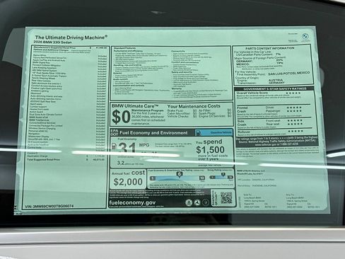 New 2026 BMW 330i Sedan image 29