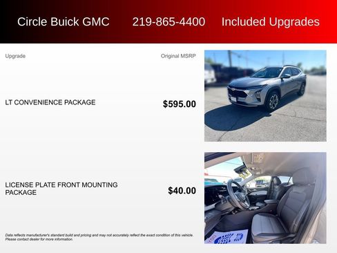 Used 2025 Chevrolet Trax LT w/ LT Convenience Package FWD image 3