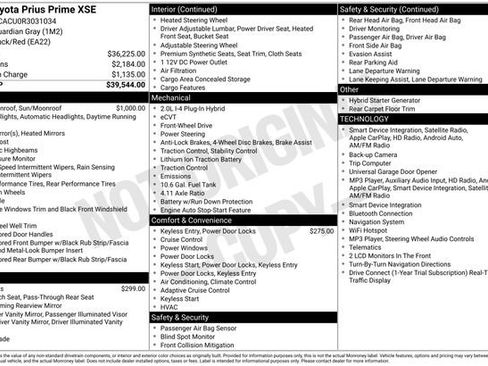 Certified 2024 Toyota Prius Prime FWD image 35