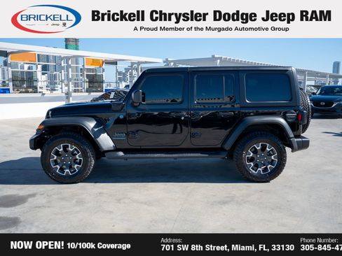 Used 2025 Jeep Wrangler Unlimited Sport S 4xe w/ LED Headlamp & Fog Lamp Group image 8