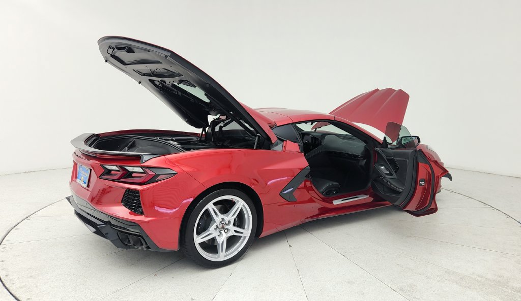 Certified 2024 Chevrolet Corvette Stingray Preferred Cpe w/ Stealth Interior Trim Package RWD image 12