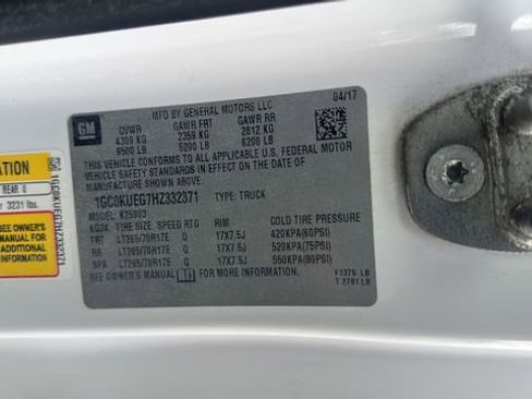 Used 2017 Chevrolet Silverado 2500 W/T w/ Snow Plow Prep Package image 24