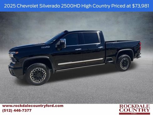 Used 2025 Chevrolet Silverado 2500 High Country w/ Technology Package image 1