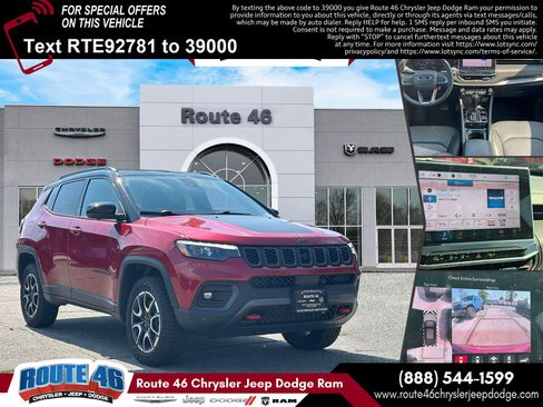 Used 2025 Jeep Compass Trailhawk w/ Trailhawk Elite Group AWD/4WD image 1