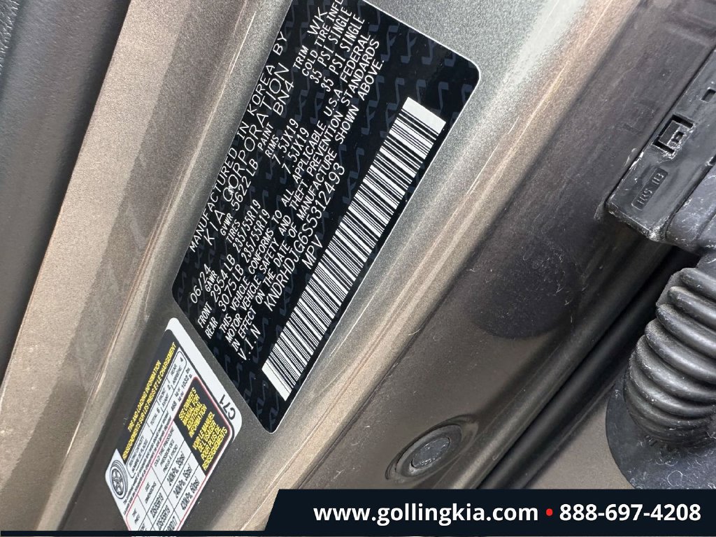 Certified 2025 Kia Sorento EX w/ EX Panoramic Sunroof Package AWD/4WD image 34