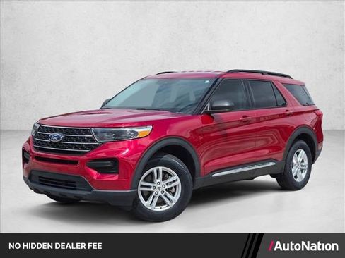 Used 2022 Ford Explorer XLT w/ Class IV Trailer Tow Package AWD/4WD image 1