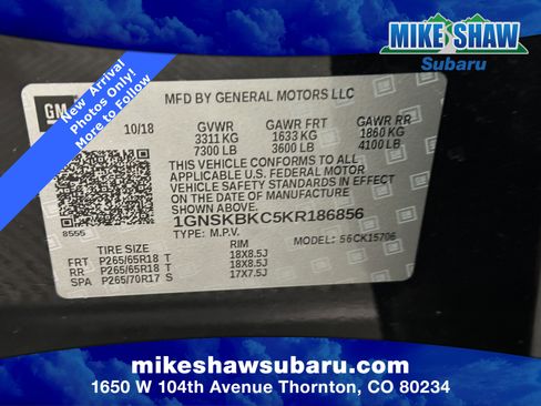 Used 2019 Chevrolet Tahoe LT image 47