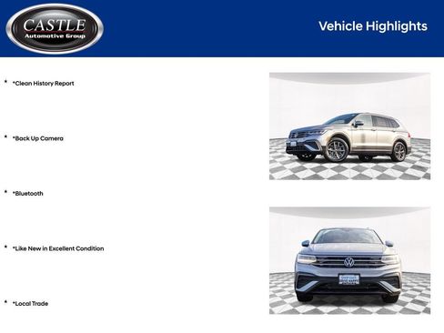 Used 2023 Volkswagen Tiguan SE w/ Panoramic Sunroof Package FWD image 4