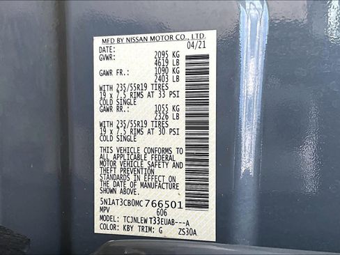 Used 2021 Nissan Rogue SL w/ Premium Package image 31