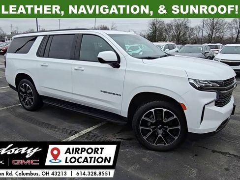 Used 2021 Chevrolet Suburban RST w/ Rear Media and Nav Package image 2