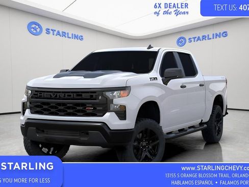 New 2026 Chevrolet Silverado 1500 Custom Trail Boss AWD/4WD image 1