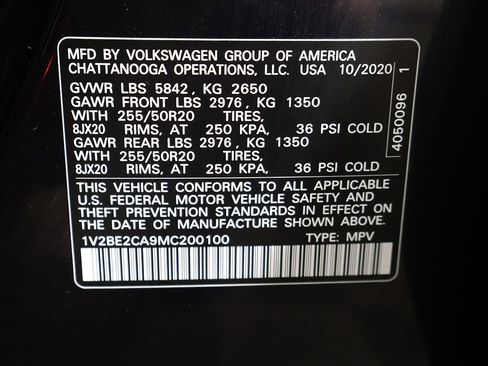 Used 2021 Volkswagen Atlas Cross Sport SEL AWD/4WD image 57