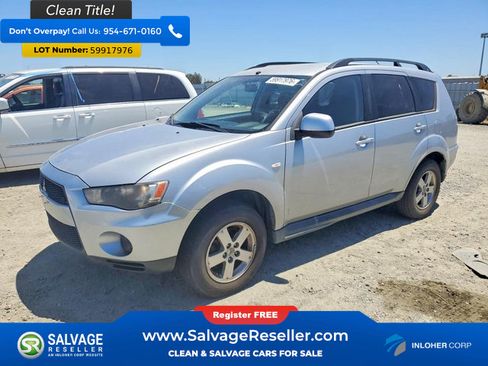 Used 2010 Mitsubishi Outlander ES AWD/4WD image 1