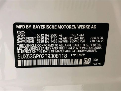 New 2026 BMW X3 xDrive30 w/ Convenience Package image 21