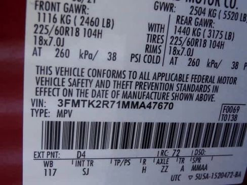 Certified 2021 Ford Mustang Mach-E California Route 1 image 45