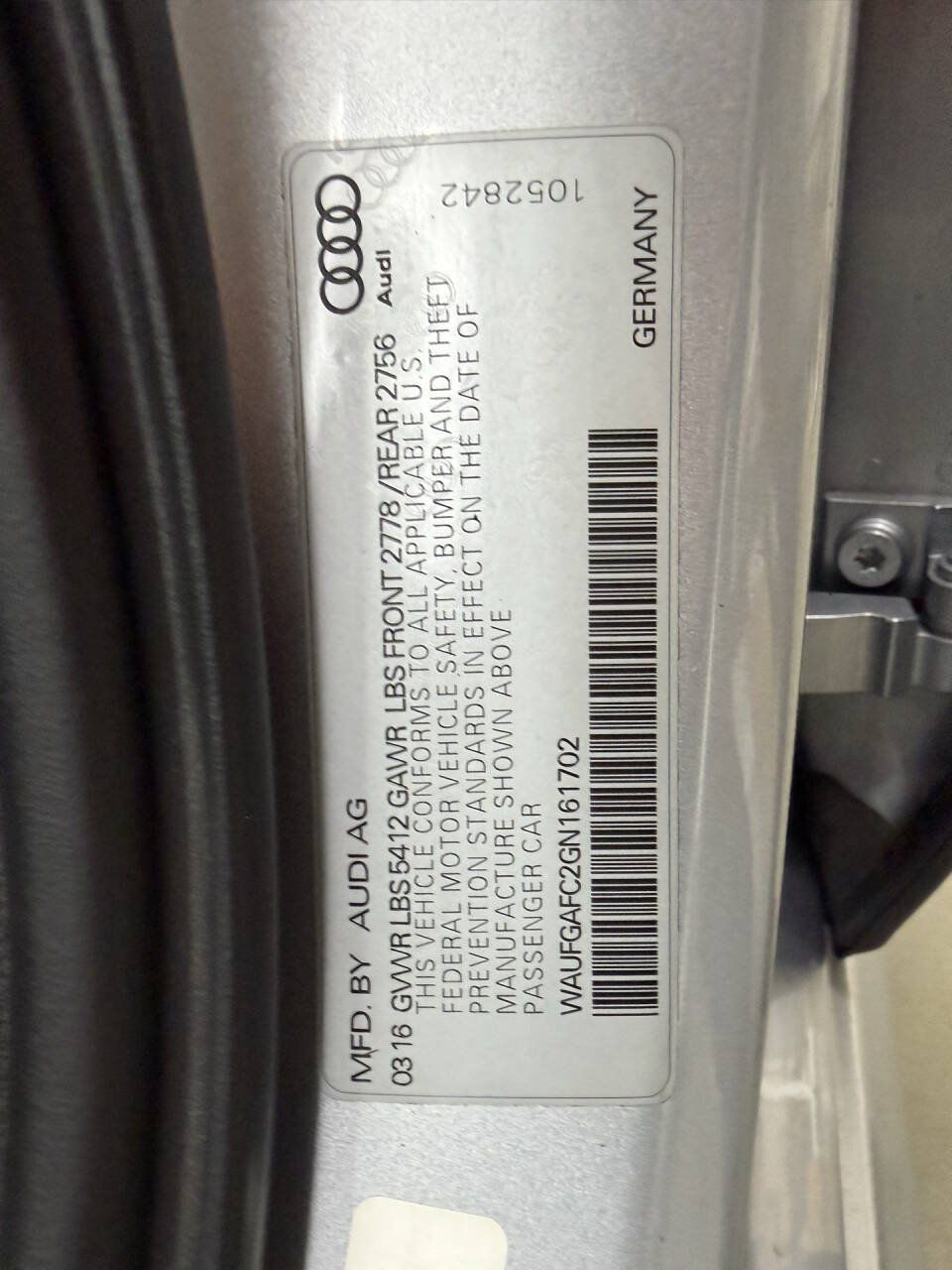 Used 2016 Audi A6 3.0T Premium Plus w/ S Line Sport Package AWD/4WD image 31