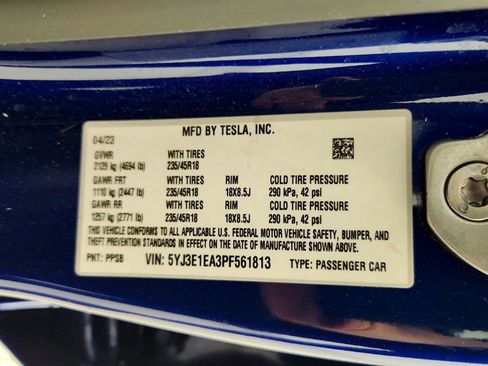 Used 2023 Tesla Model 3 Standard Range RWD image 23