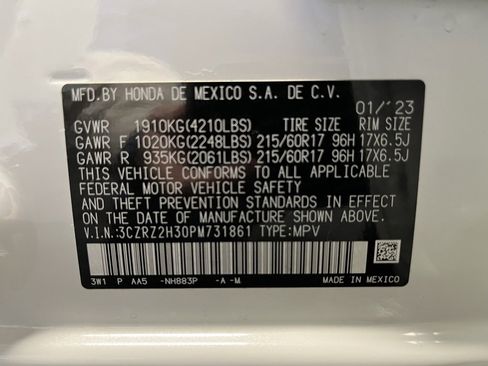 Used 2023 Honda HR-V LX image 24