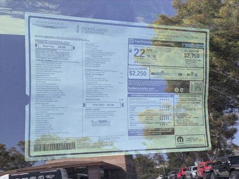 New 2026 Chrysler Pacifica Limited w/ S Appearance Package FWD image 18