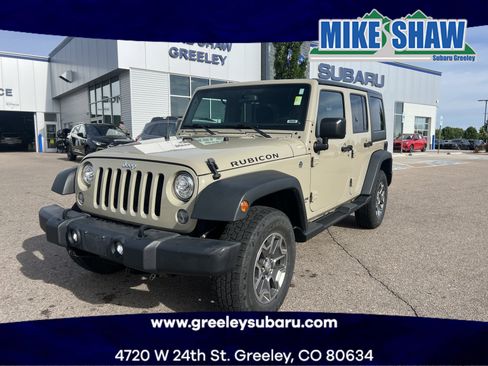 Used 2017 Jeep Wrangler Unlimited Rubicon w/ Connectivity Group AWD/4WD image 1