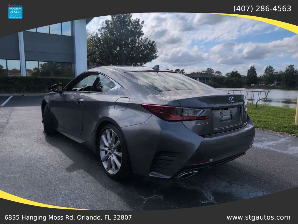 Used 2015 Lexus RC 350 w/ Luxury Package RWD image 3
