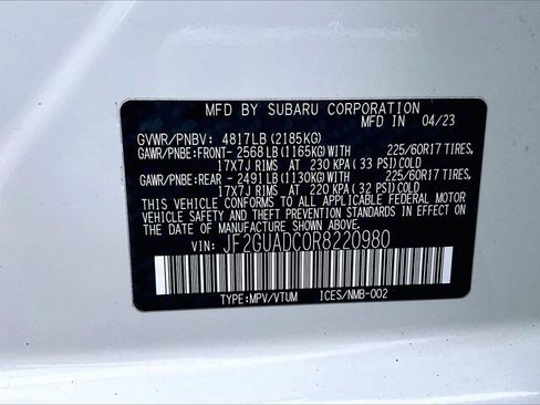 Used 2024 Subaru Crosstrek 2.0i Premium image 32