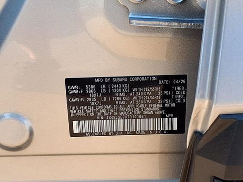 New 2026 Subaru Forester Premium AWD/4WD image 10