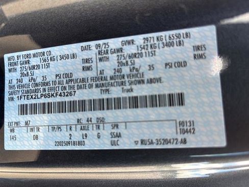 New 2025 Ford F150 STX w/ Equipment Group 200A image 20