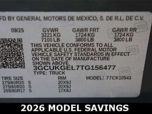 New 2026 Chevrolet Silverado 1500 LTZ w/ LTZ Premium Package image 41