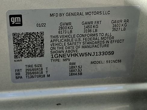 Used 2022 Chevrolet Traverse LT AWD/4WD image 27