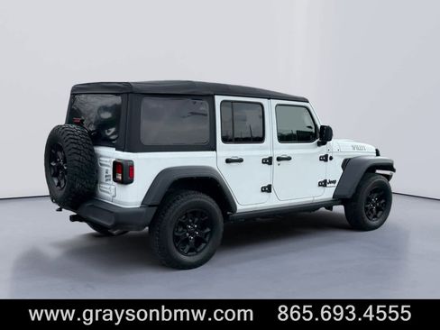 Used 2023 Jeep Wrangler Unlimited Sport image 3
