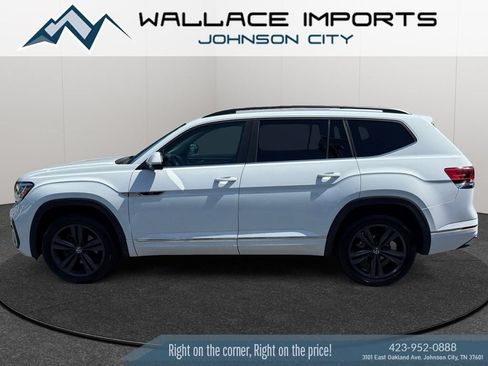 Used 2021 Volkswagen Atlas SE w/ Panoramic Sunroof Package FWD image 1