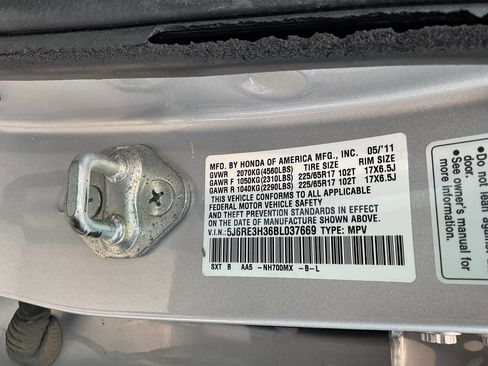 Used 2011 Honda CR-V LX image 18