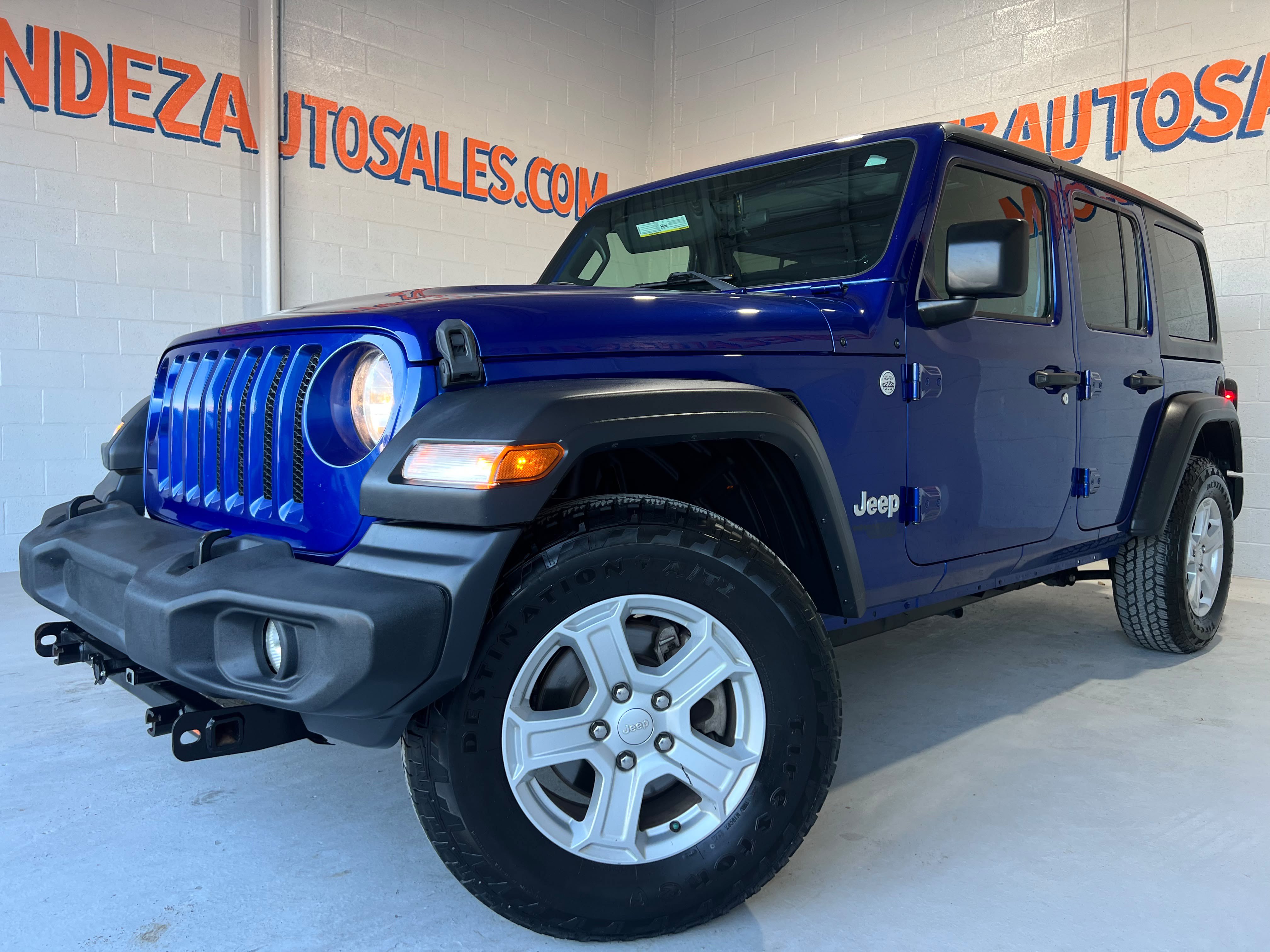 Used 2020 Jeep Wrangler Unlimited Sport S AWD/4WD image 1