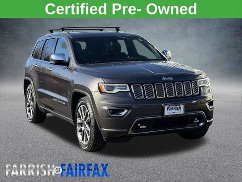 Certified 2018 Jeep Grand Cherokee Overland image 1