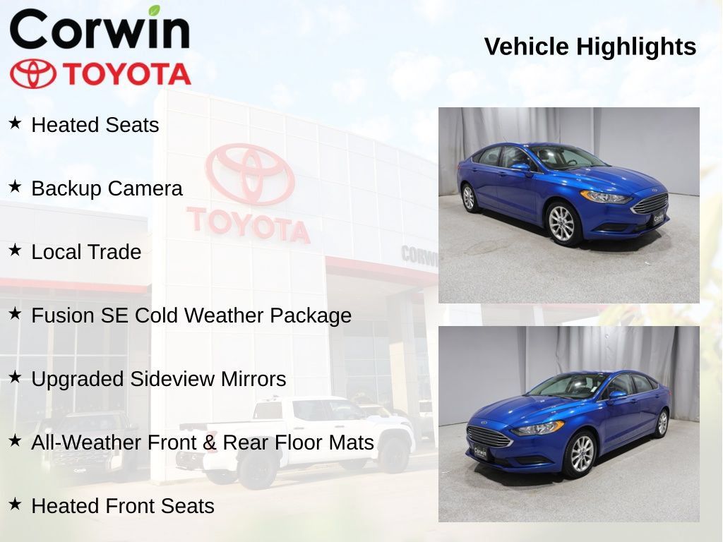 Used 2017 Ford Fusion SE FWD image 11