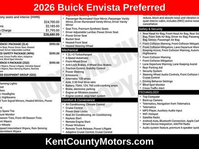 Used 2026 Buick Envista Preferred w/ Convenience I Package